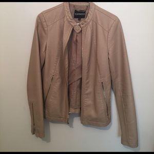 Express leather jacket