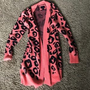 Cheetah cardigan