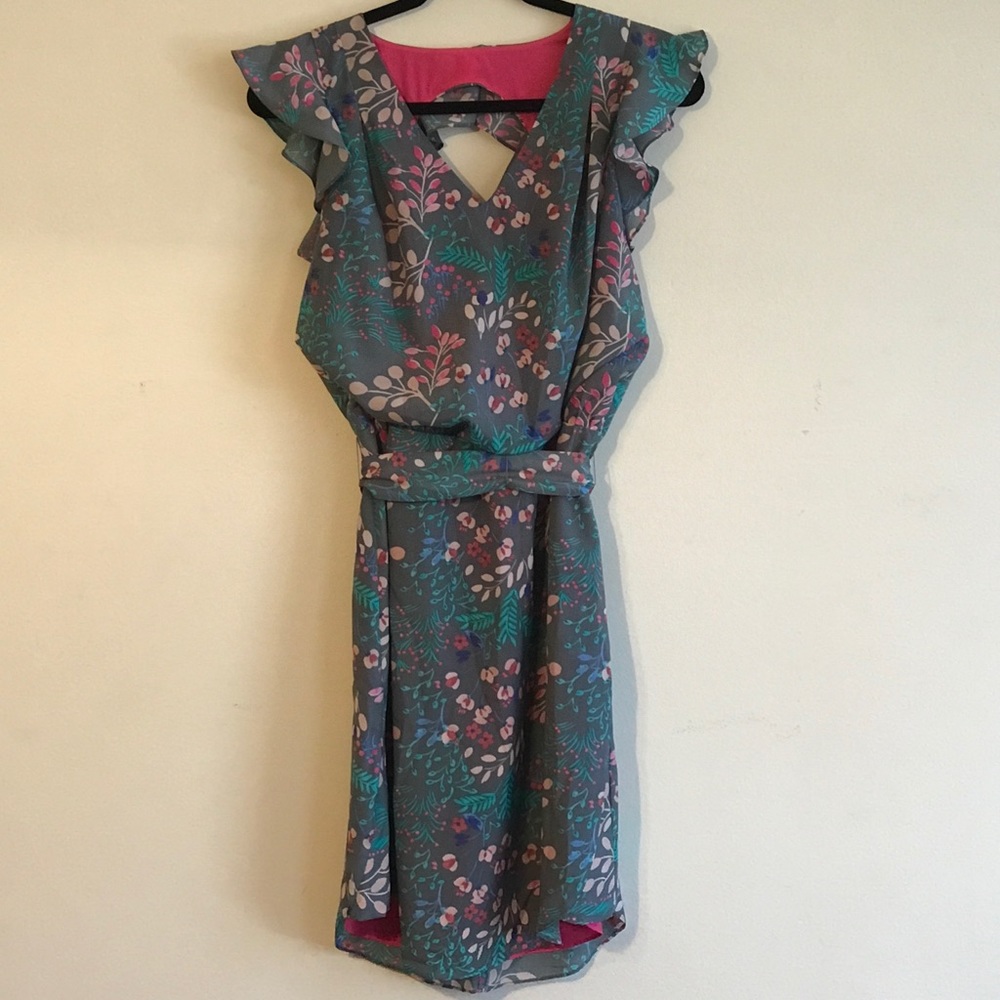 Flowered Jessica Simpson Dress
