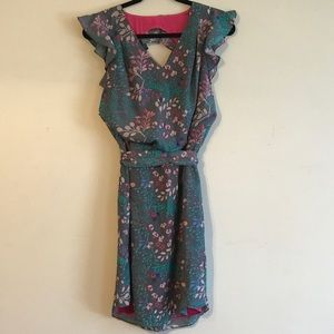Flowered Jessica Simpson Dress