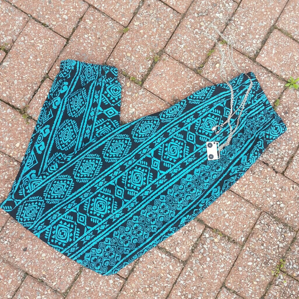 Tribal Print Festival Pants