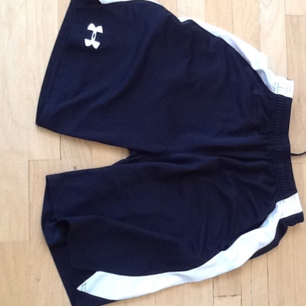 Under Armor shorts. Kid size L. Great condition
