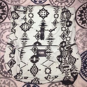 Light Blue PINK Victoria Secret Backpack