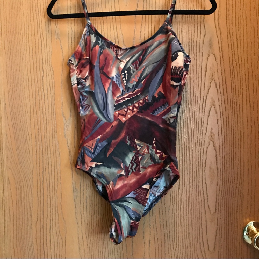 Women's Sunstreak/Newport News 1pc swimsuit sz 10