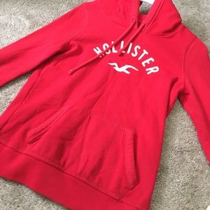 Red Hollister hoodie