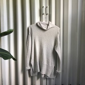Lou & Grey Sz S Grey Turtleneck