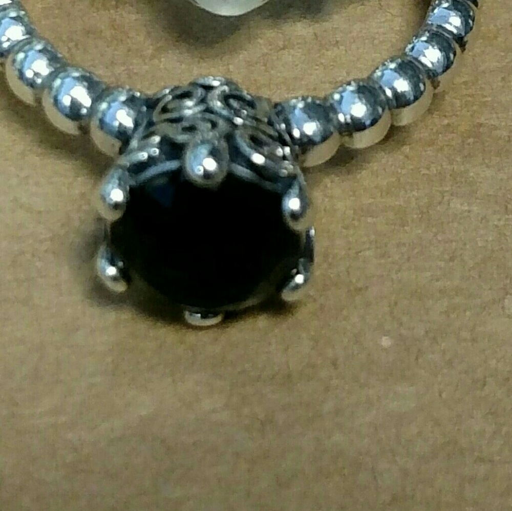 Preloved Retired Pandora Secret Winds Ring 60/US 9