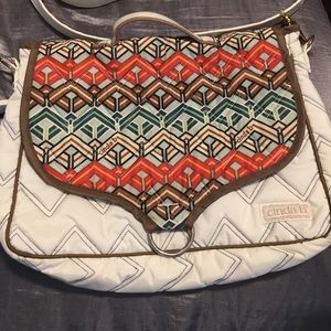 Cinda B messenger bag