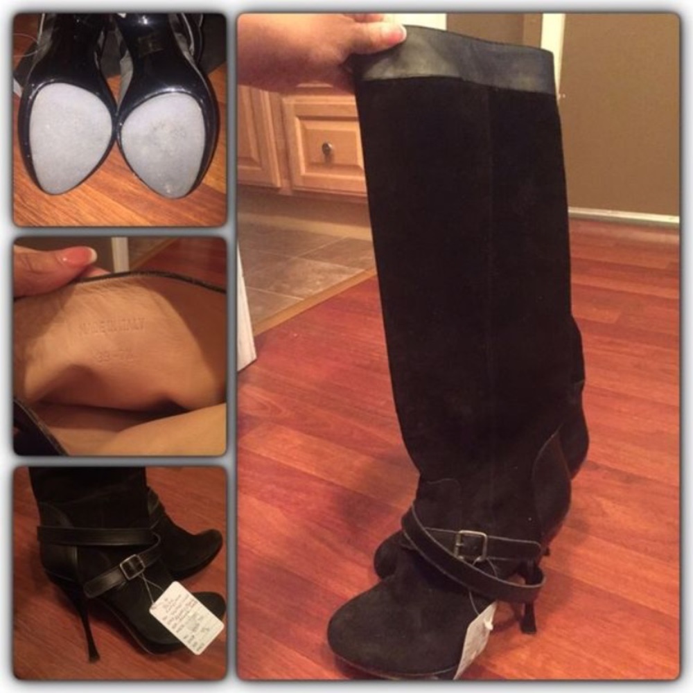 Suede boots