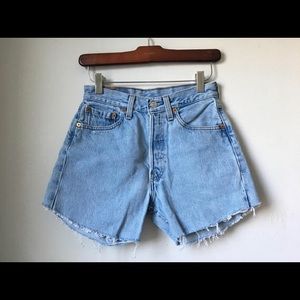 Vintage Levi's 501 High Waisted Shorts