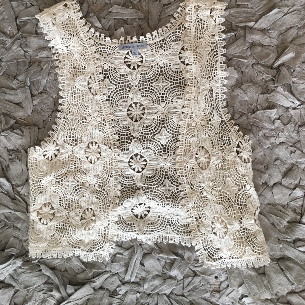 Crochet vest