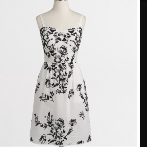 ❌SOLD❌LAST FINAL J.CREW EMBROIDERED DRESS(Sz 8) - Picture 2 of 8