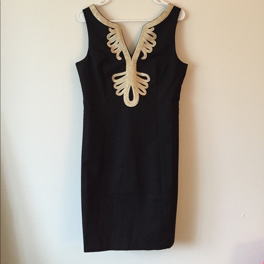 Lilly Pulitzer black Janice dress