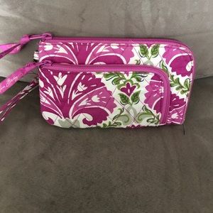 Vera Bradley large wallet.