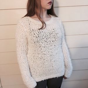 Free People White Sweater