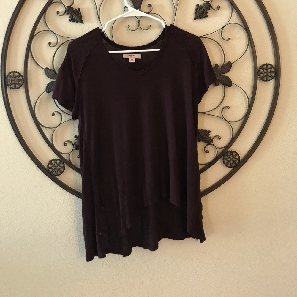 Dark purple Tee