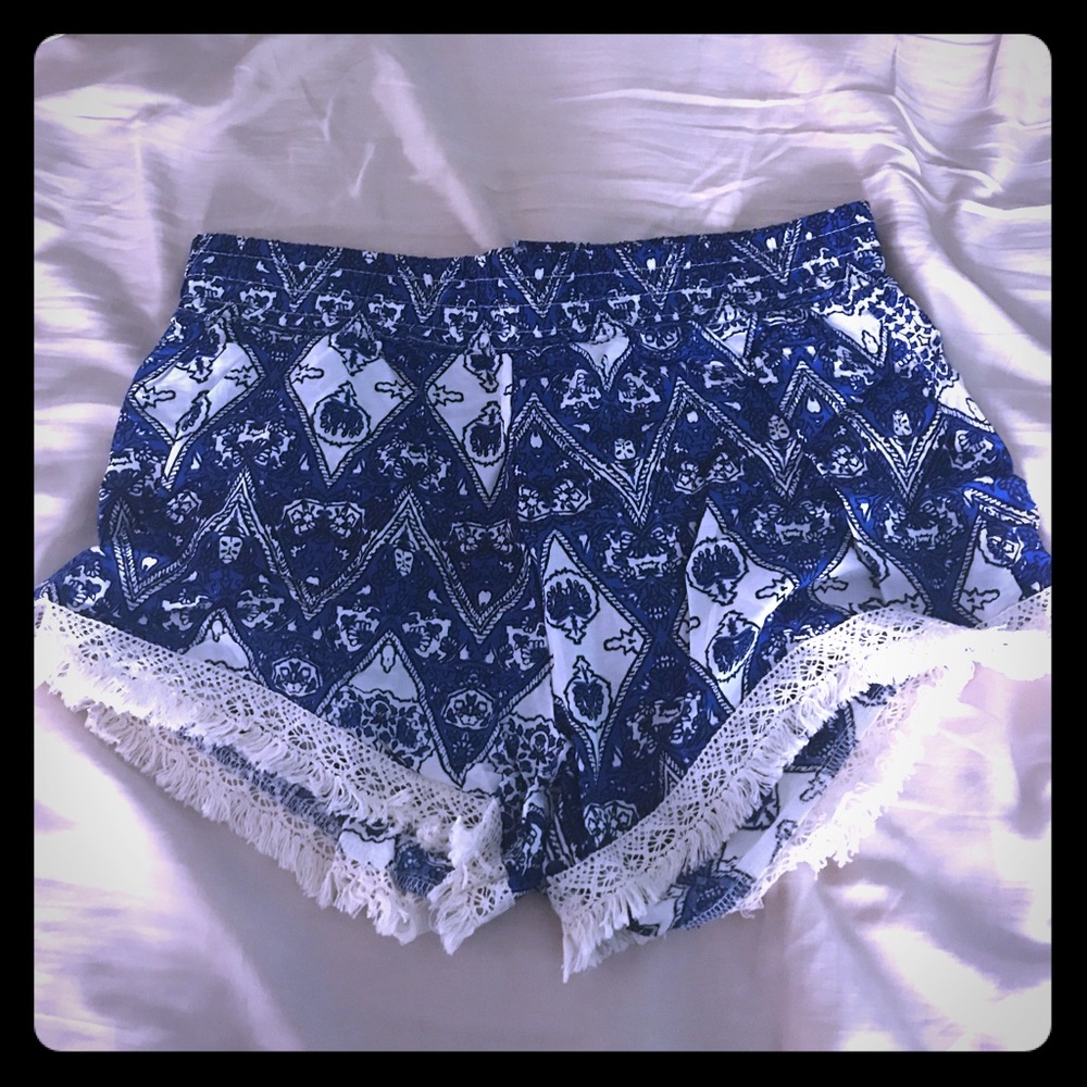 Summer boho shorts