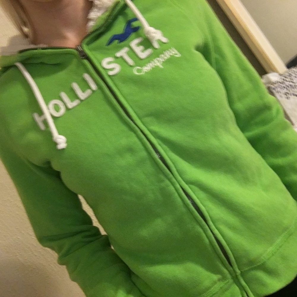 Hollister Zip Up Hoodie