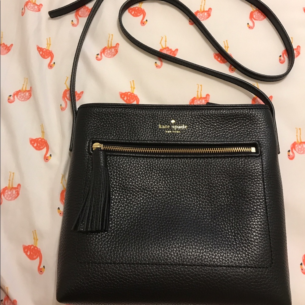 Kate spade crossbody with tassle