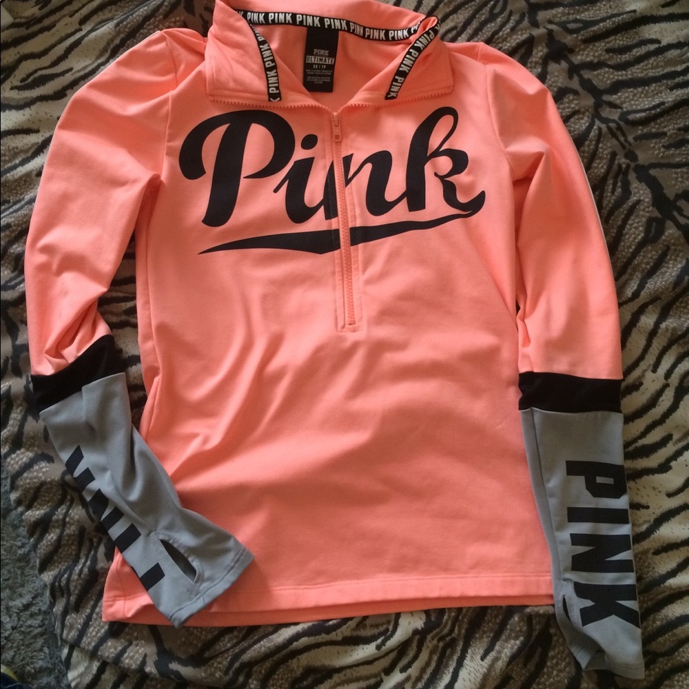 Pink Victoria secret sweatshirt