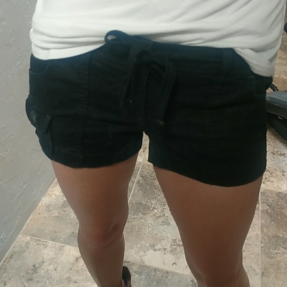 Black shorts