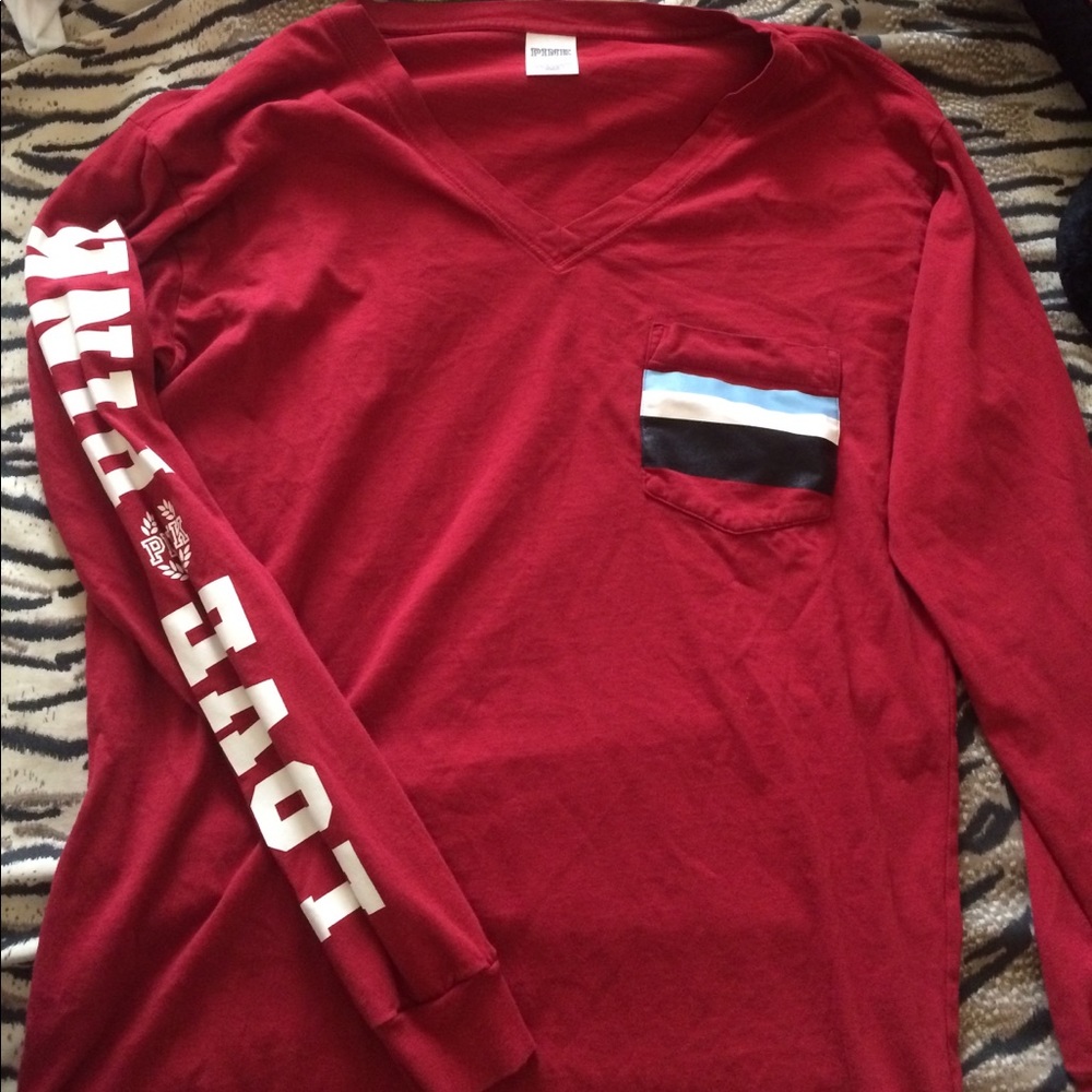 Red long sleeve