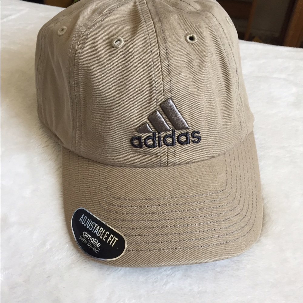 TAN ADIDAS HAT