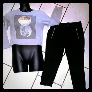 Selling set together of top and bottoms.