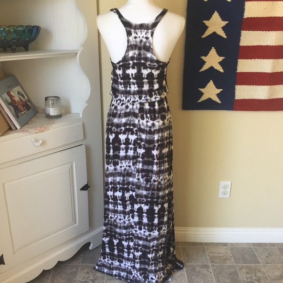 ANGL Tie Dye Racerback Maxi Dress - Picture 3 of 5
