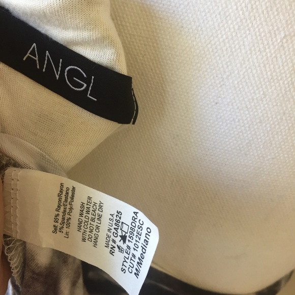 ANGL Tie Dye Racerback Maxi Dress - Picture 5 of 5