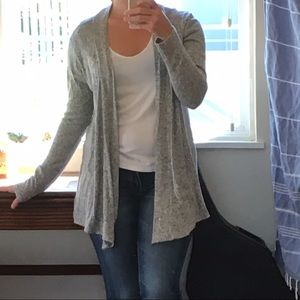 Jasonmaxwell cardigan in light heather grey