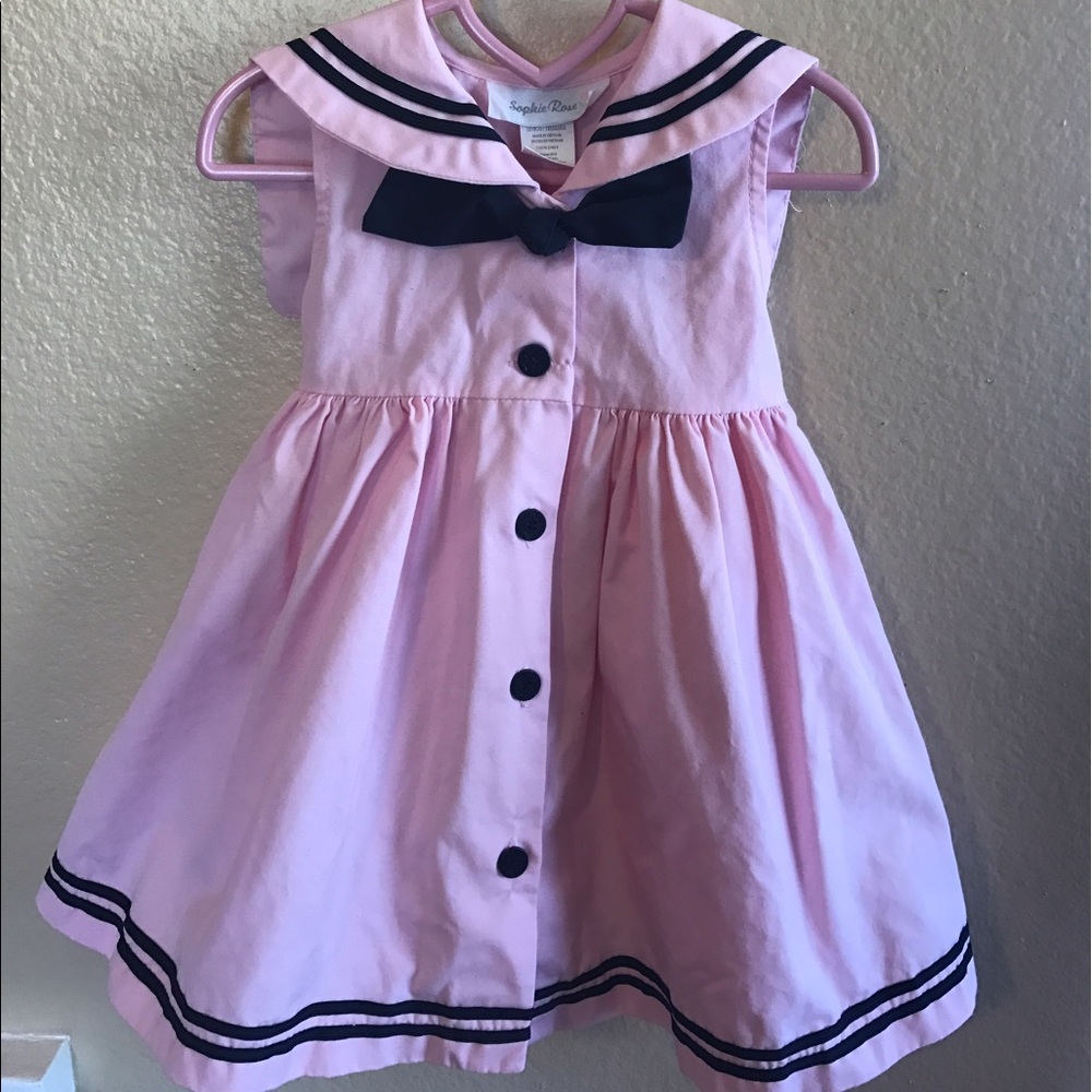 Sophie Rose pink sailor dress.
