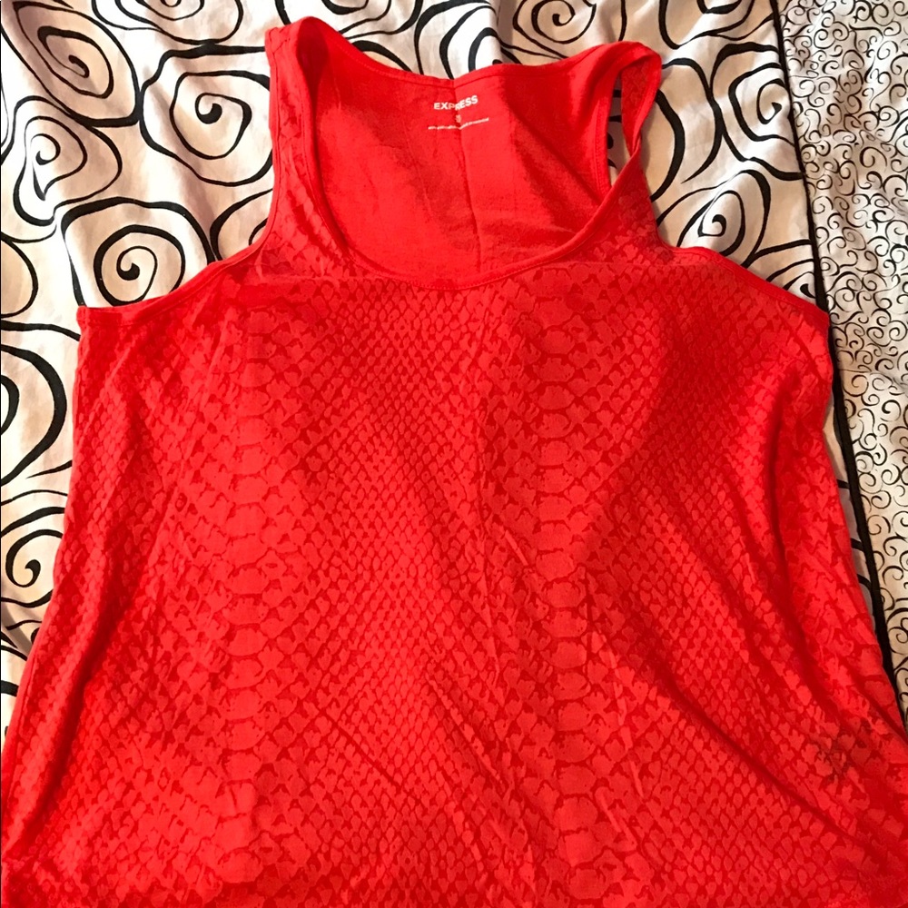 Orange tank
