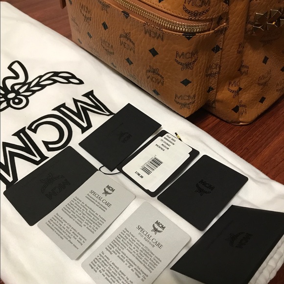 ❌SOLD❌ Authentic MCM Backpack Medium - Picture 3 of 4