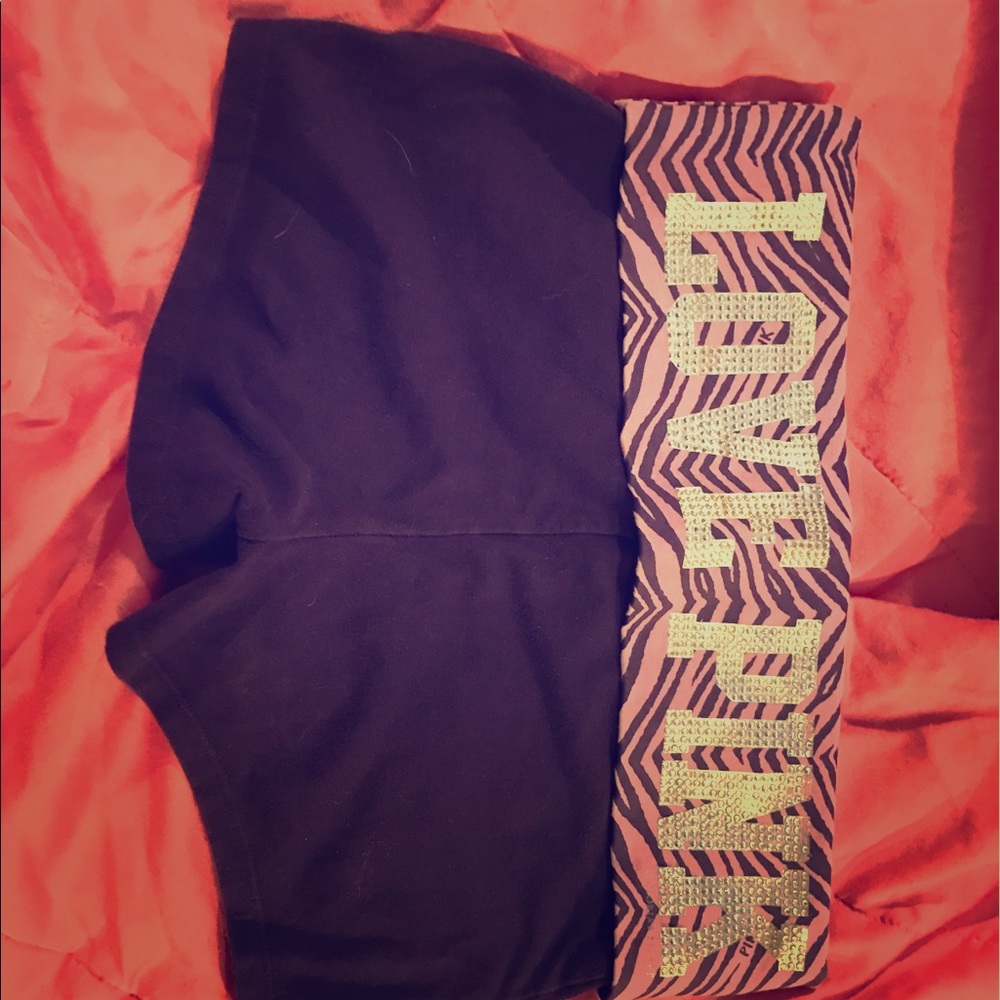 PINK yoga shorts
