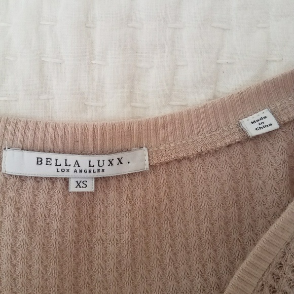 Bella Luxx Waffle Knit Sweater - Picture 3 of 4