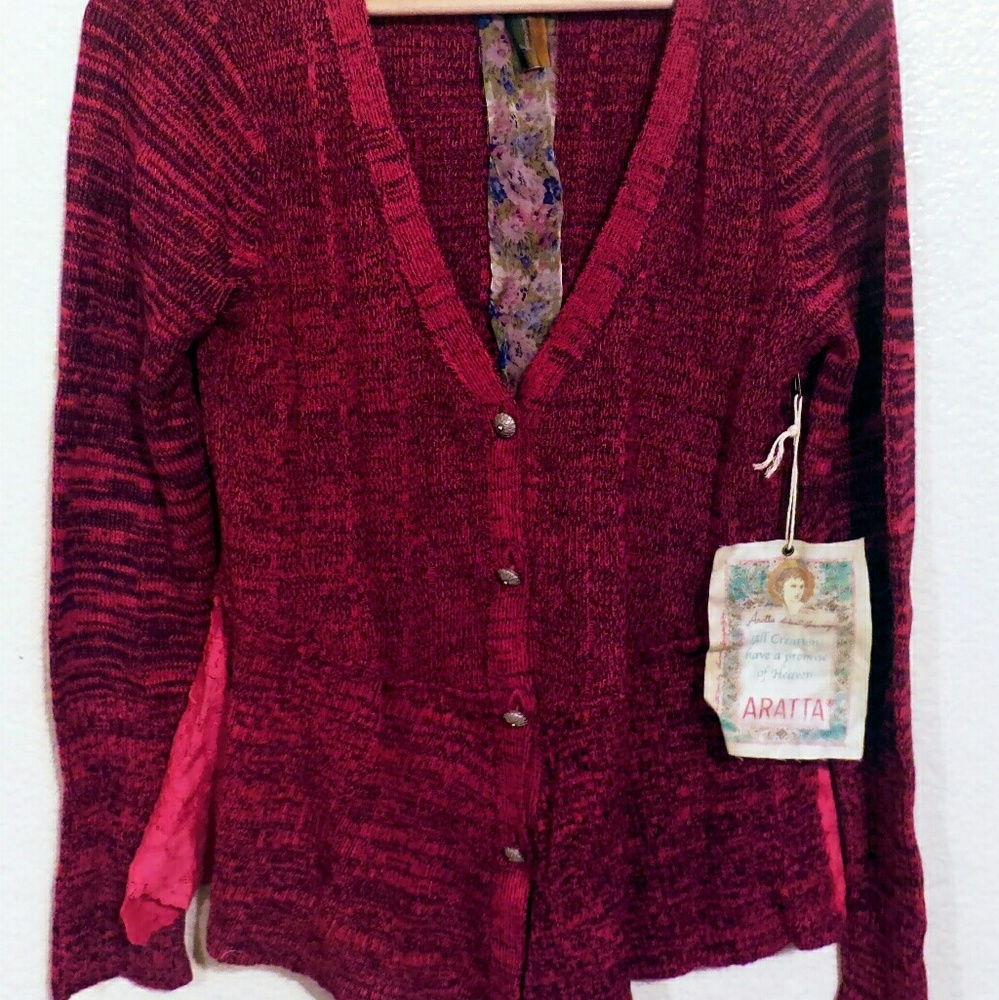 Dark pink sweater