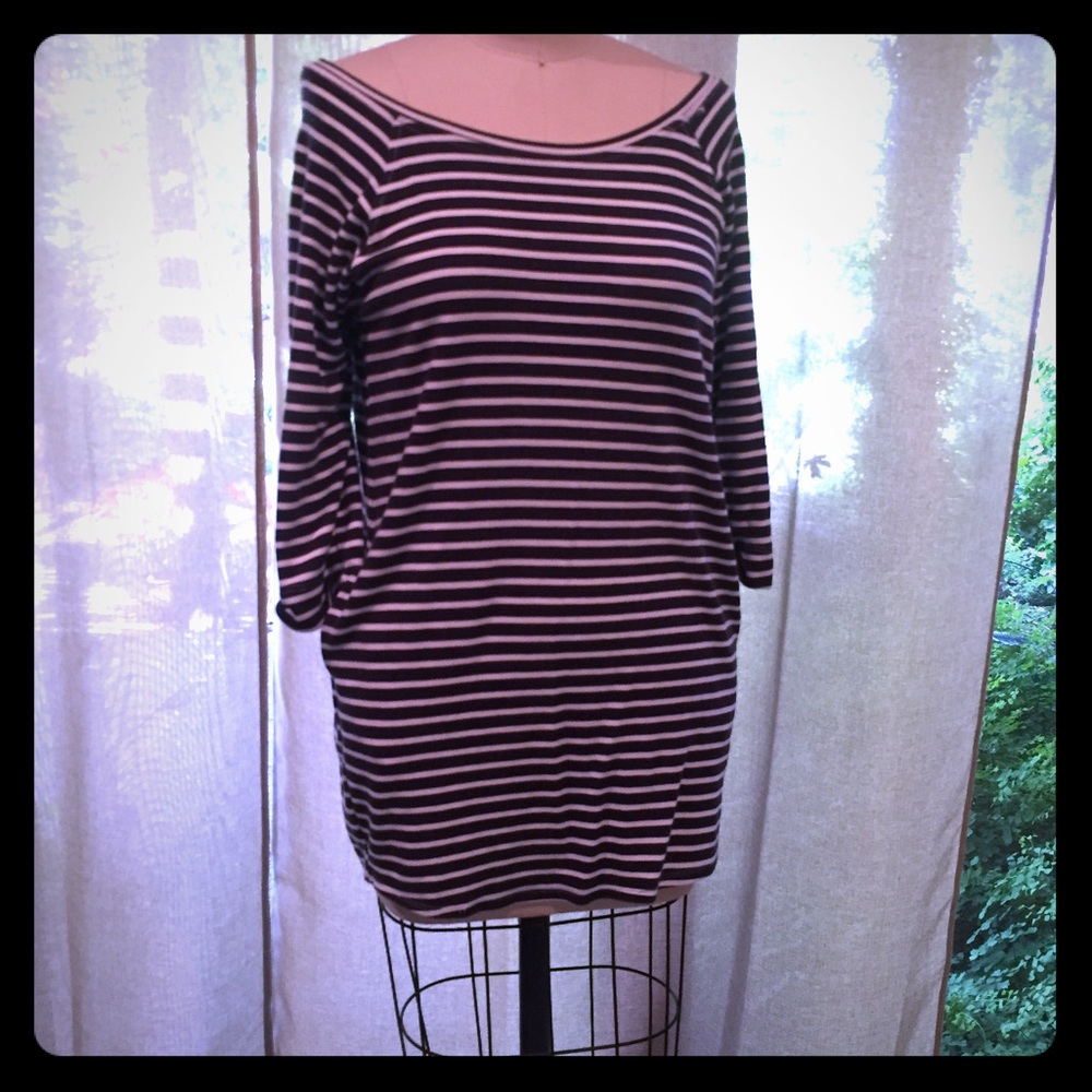 B&W stripped Dress