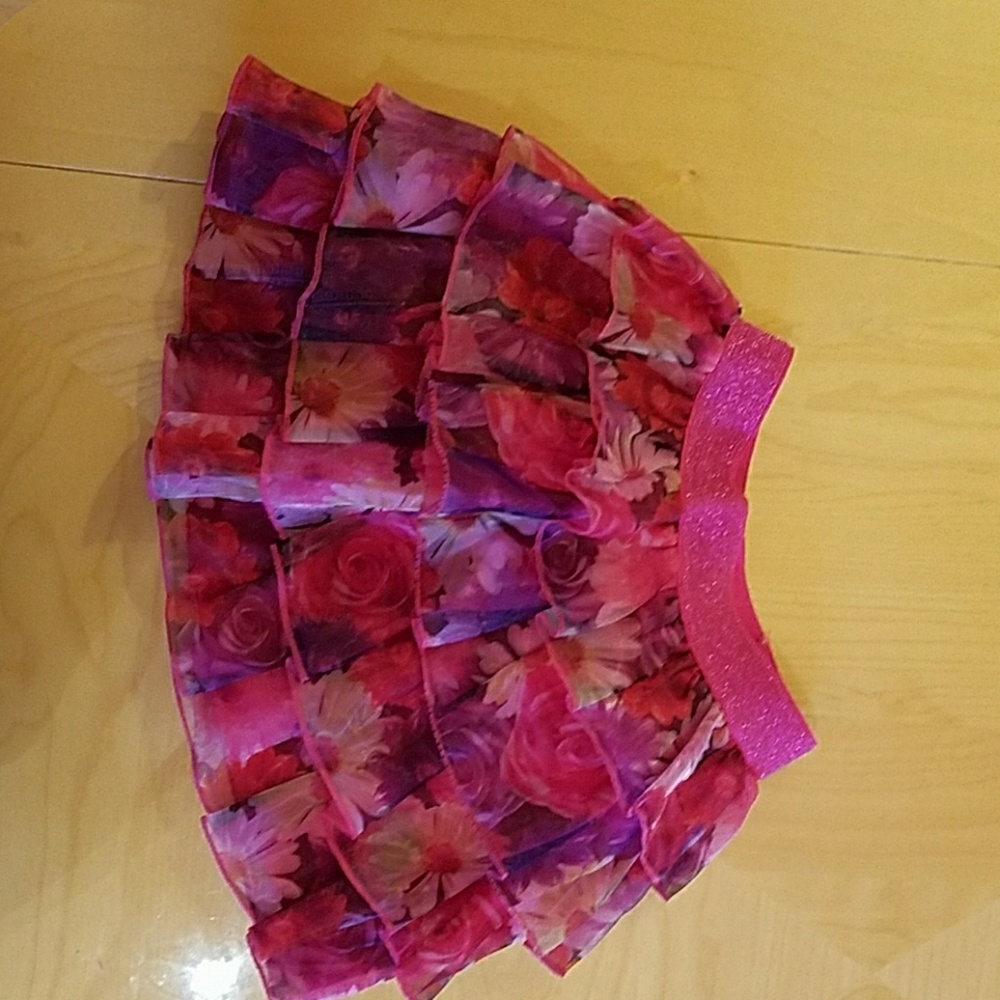 Flowered  Skirt