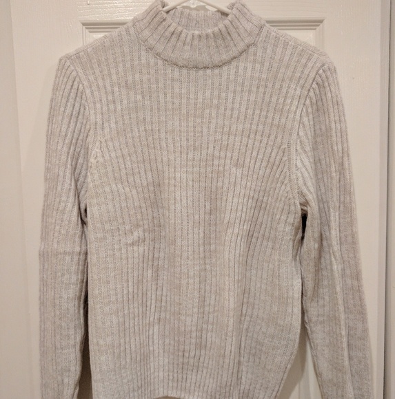 Ribbed turtle neck sweater - Picture 1 of 1