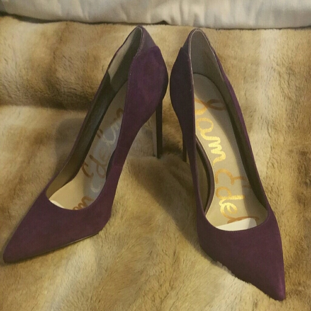 Sam Edelman Dea suede pumps, only worn as try on,