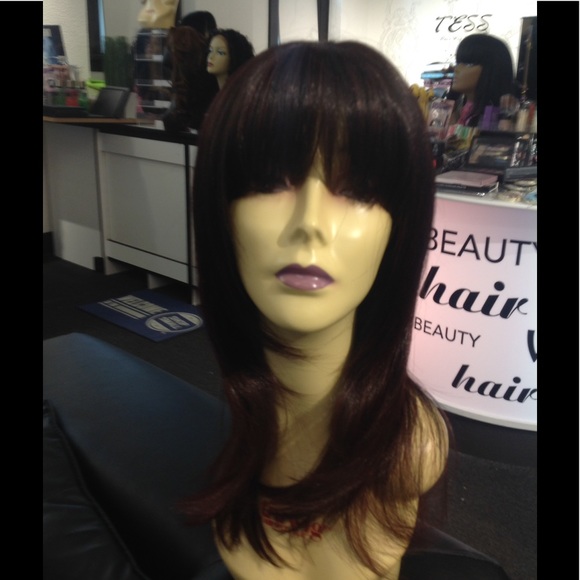 Wig Medium Bangs super cute classic style wig New main image 4
