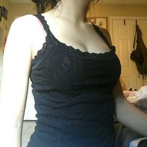 Lace tank top