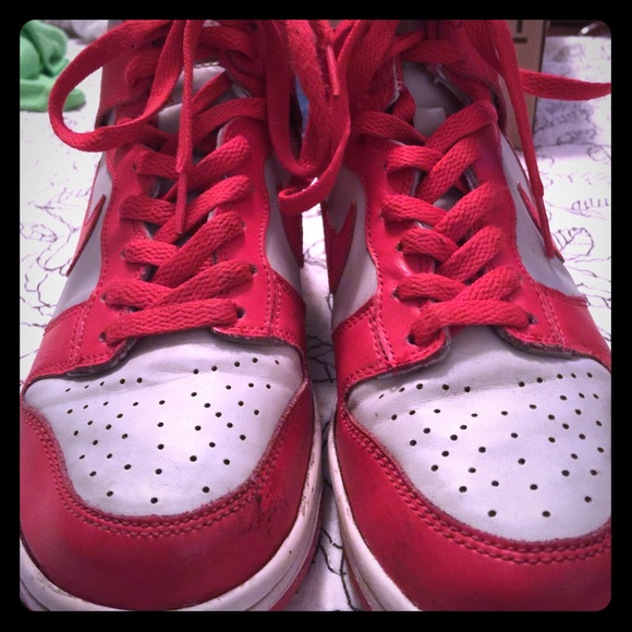 jordan high tops red