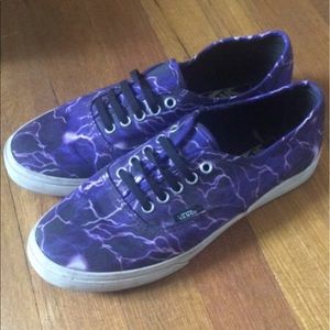 Purple Electricity Vans