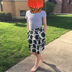 Crewcuts Apple Skirt with Pockets Size 14