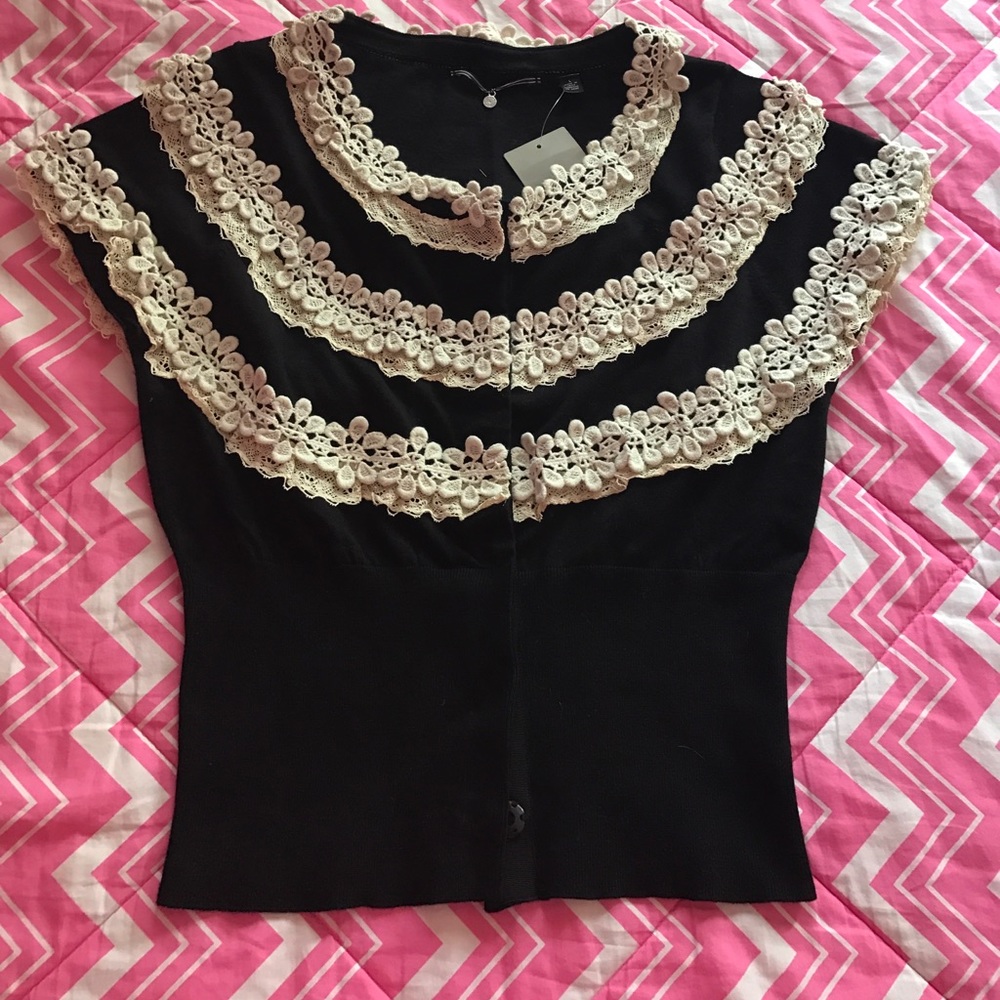 NWT Anthropologie button sweater.