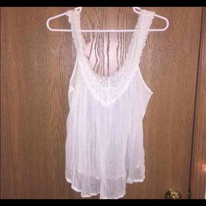 Lace tank