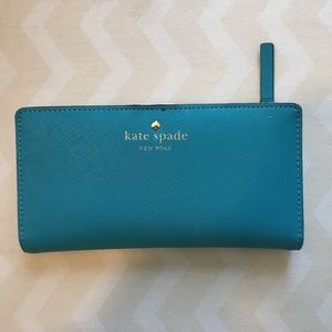 Kate Spade blue wallet