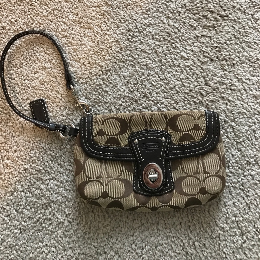 Coach wristlet.